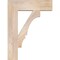 Ekena Millwork Balboa Block Smooth Bracket, Douglas Fir, 5 1/2"W x 24"D x 32"H BKT06X24X32BOA05SDF - alternate 3